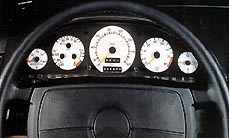 Mercedes Colored Gauges