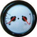 Aluminum 993 Fuel/Temp Gauge